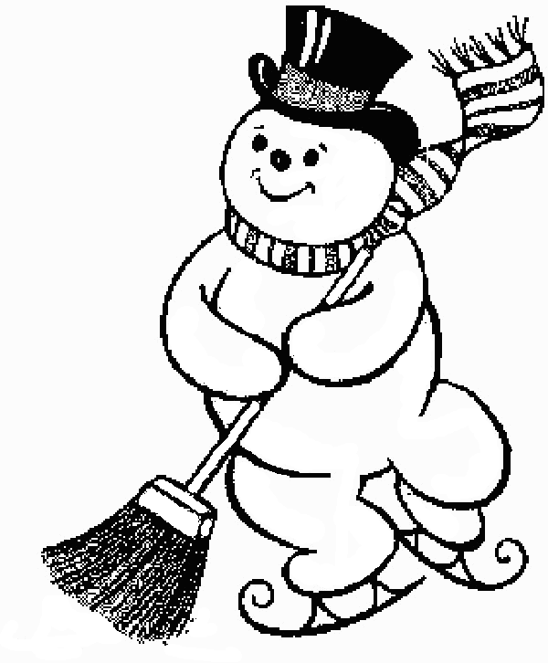 Coloring page: Snowman (Characters) #89257 - Free Printable Coloring Pages