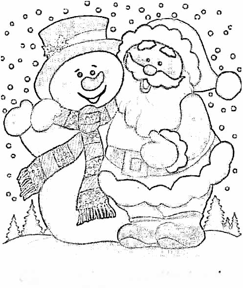 Coloring page: Snowman (Characters) #89279 - Free Printable Coloring Pages