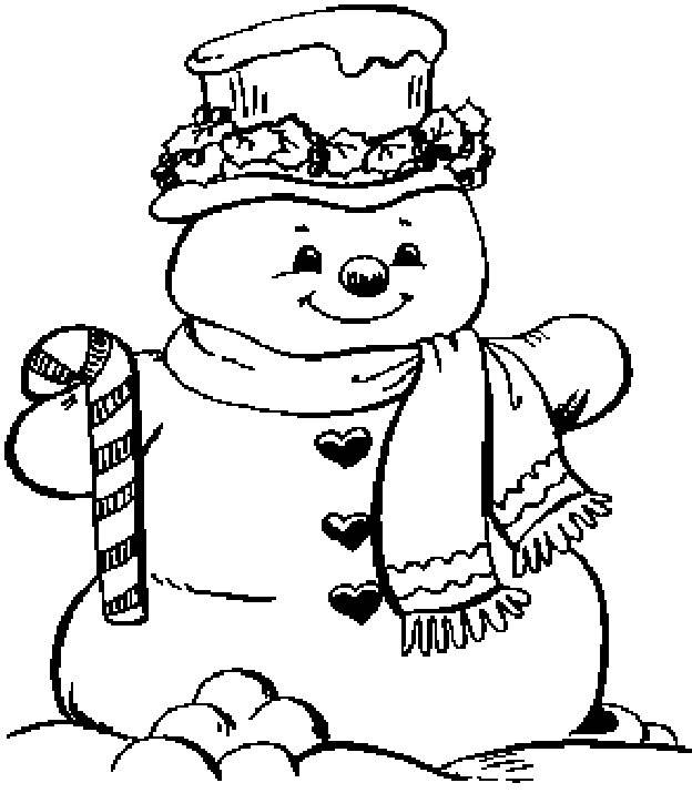 Coloring page: Snowman (Characters) #89296 - Free Printable Coloring Pages
