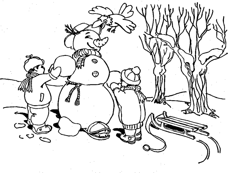 Coloring page: Snowman (Characters) #89348 - Free Printable Coloring Pages