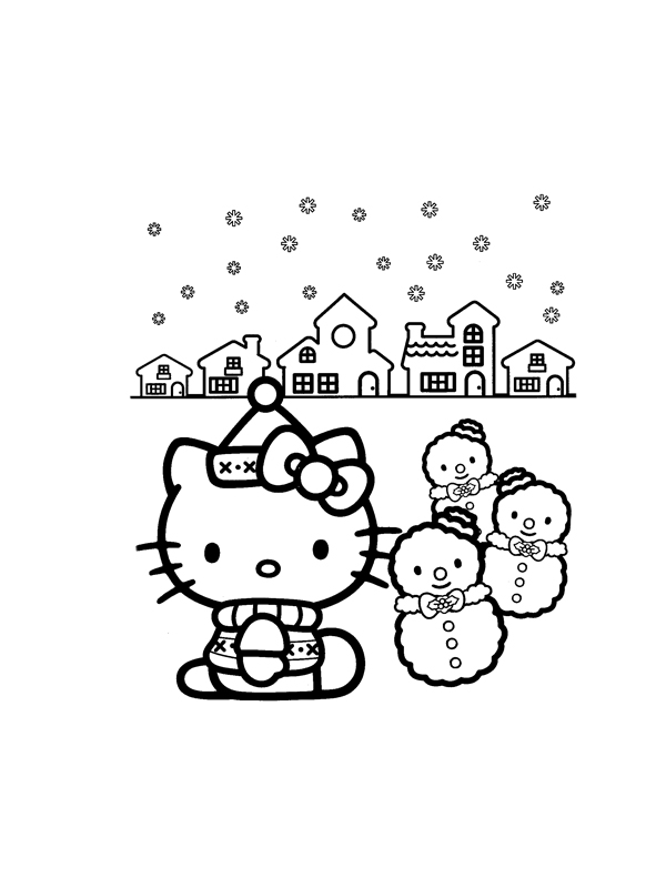 Coloring page: Snowman (Characters) #89350 - Free Printable Coloring Pages