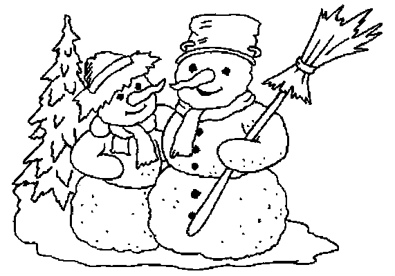 Coloring page: Snowman (Characters) #89351 - Free Printable Coloring Pages