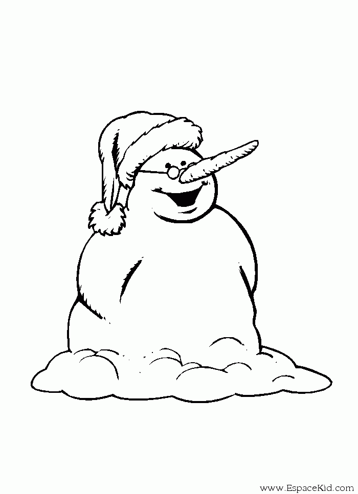 Coloring page: Snowman (Characters) #89373 - Free Printable Coloring Pages
