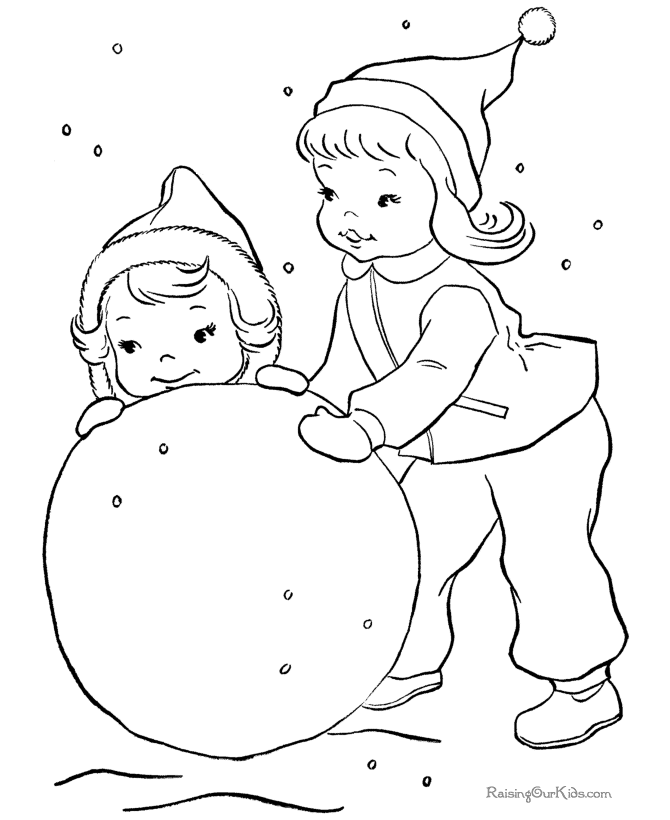 Coloring page: Snowman (Characters) #89381 - Free Printable Coloring Pages