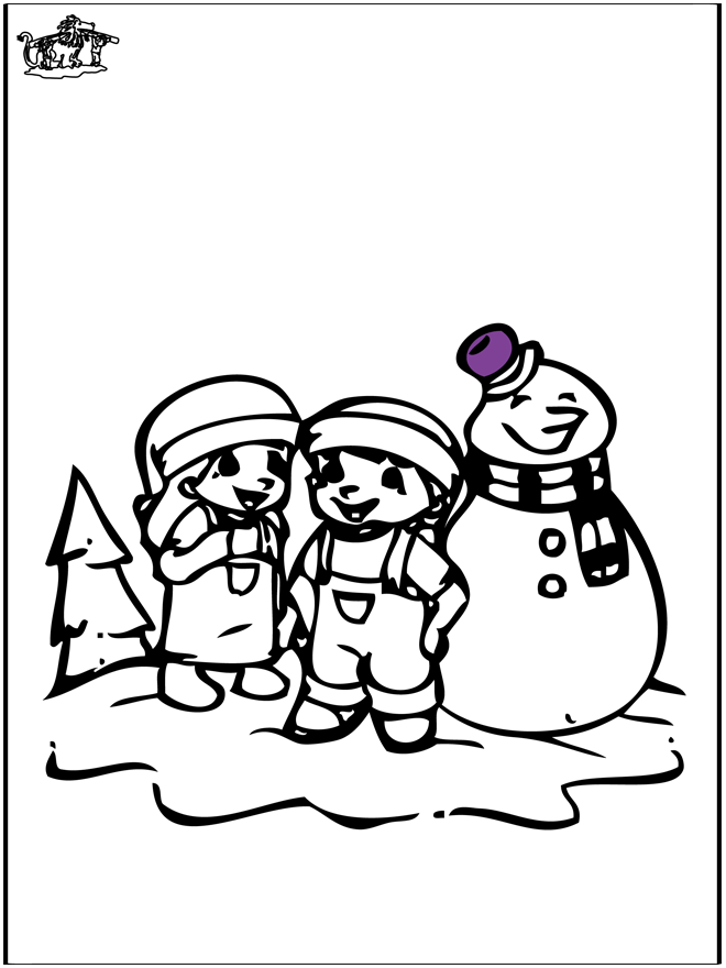 Coloring page: Snowman (Characters) #89383 - Free Printable Coloring Pages