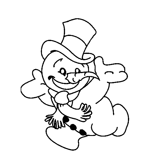 Coloring page: Snowman (Characters) #89398 - Free Printable Coloring Pages