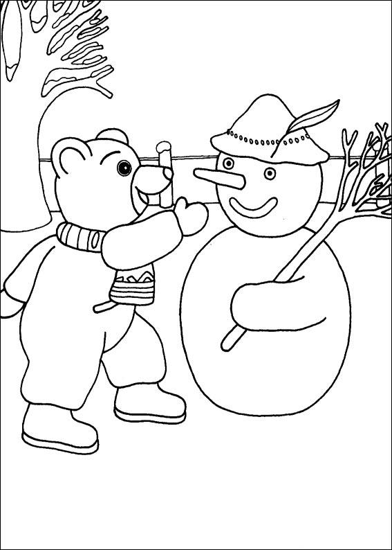 Coloring page: Snowman (Characters) #89406 - Free Printable Coloring Pages