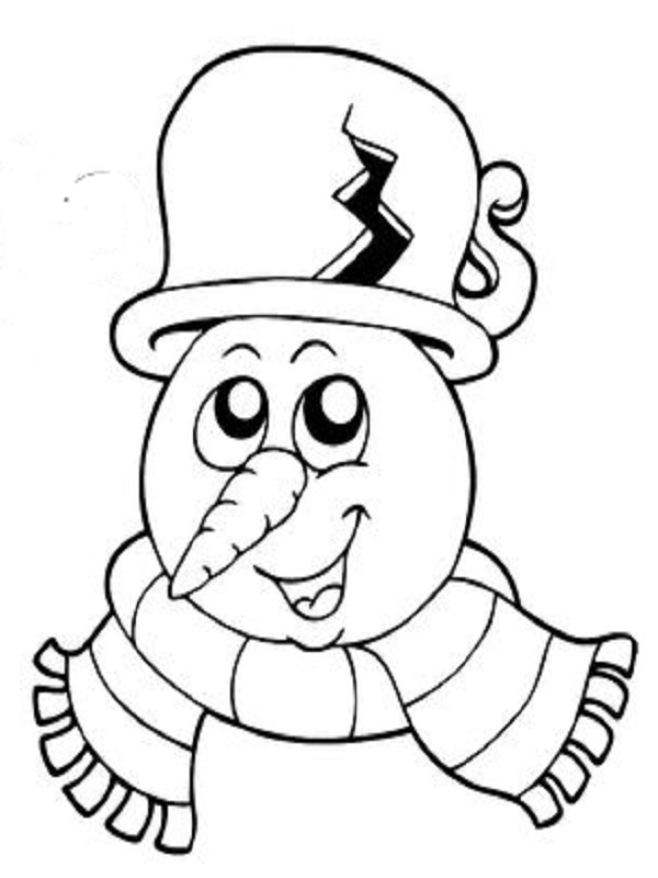 Coloring page: Snowman (Characters) #89411 - Free Printable Coloring Pages