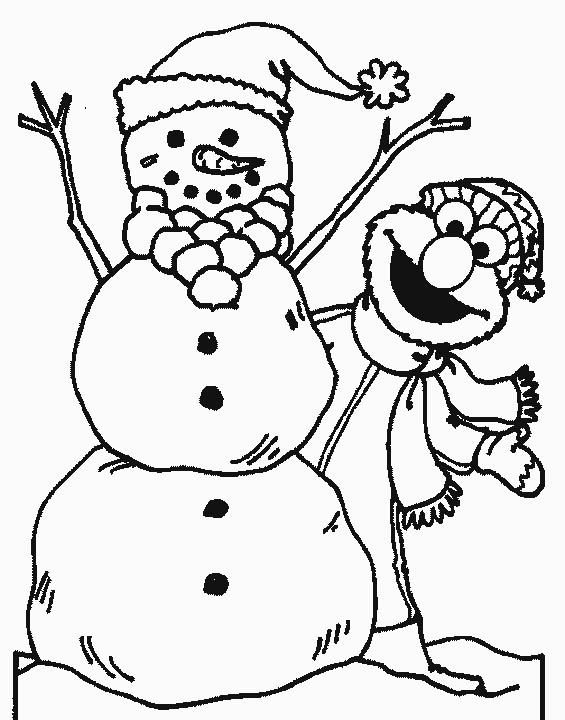 Coloring page: Snowman (Characters) #89433 - Free Printable Coloring Pages