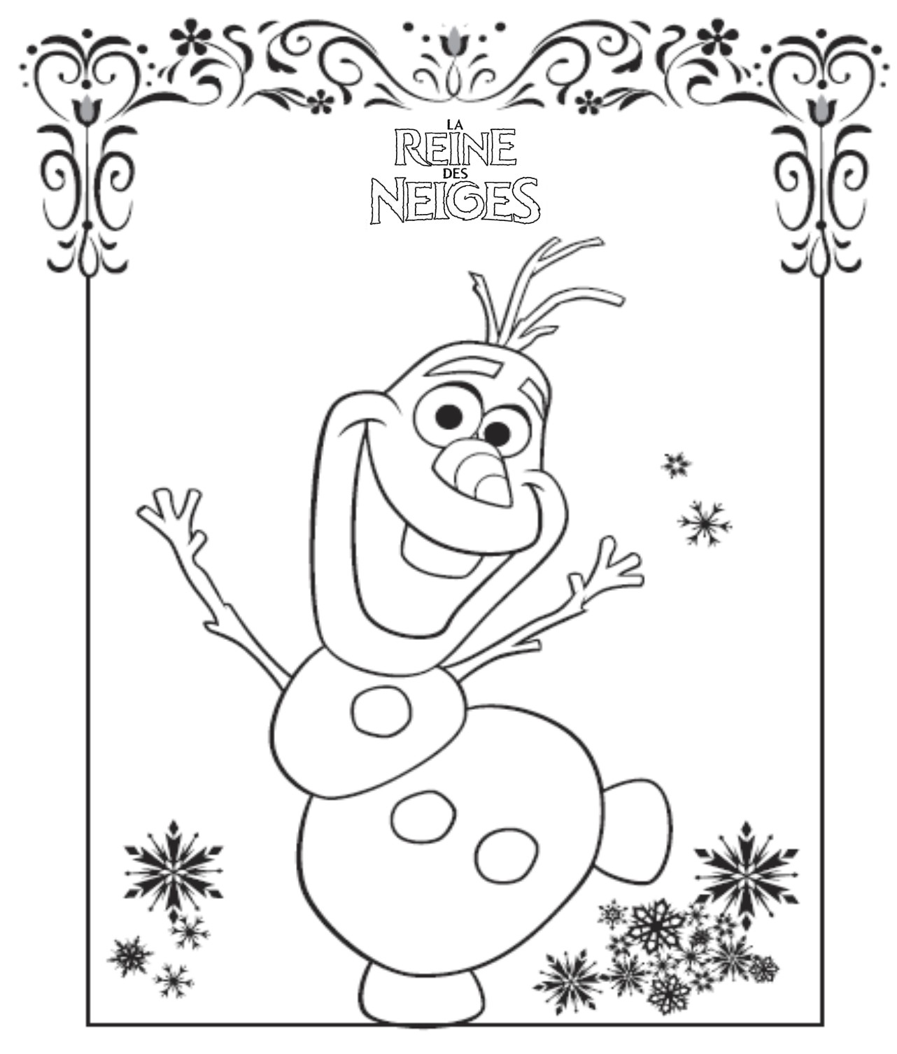 Coloring page: Snowman (Characters) #89438 - Free Printable Coloring Pages