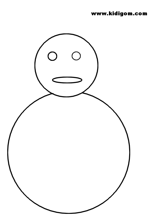 Coloring page: Snowman (Characters) #89449 - Free Printable Coloring Pages