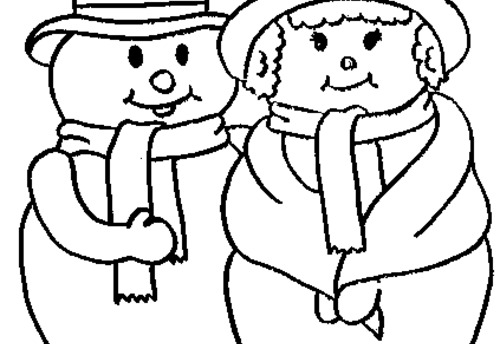 Coloring page: Snowman (Characters) #89452 - Free Printable Coloring Pages