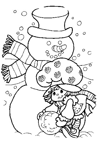 Coloring page: Snowman (Characters) #89466 - Free Printable Coloring Pages