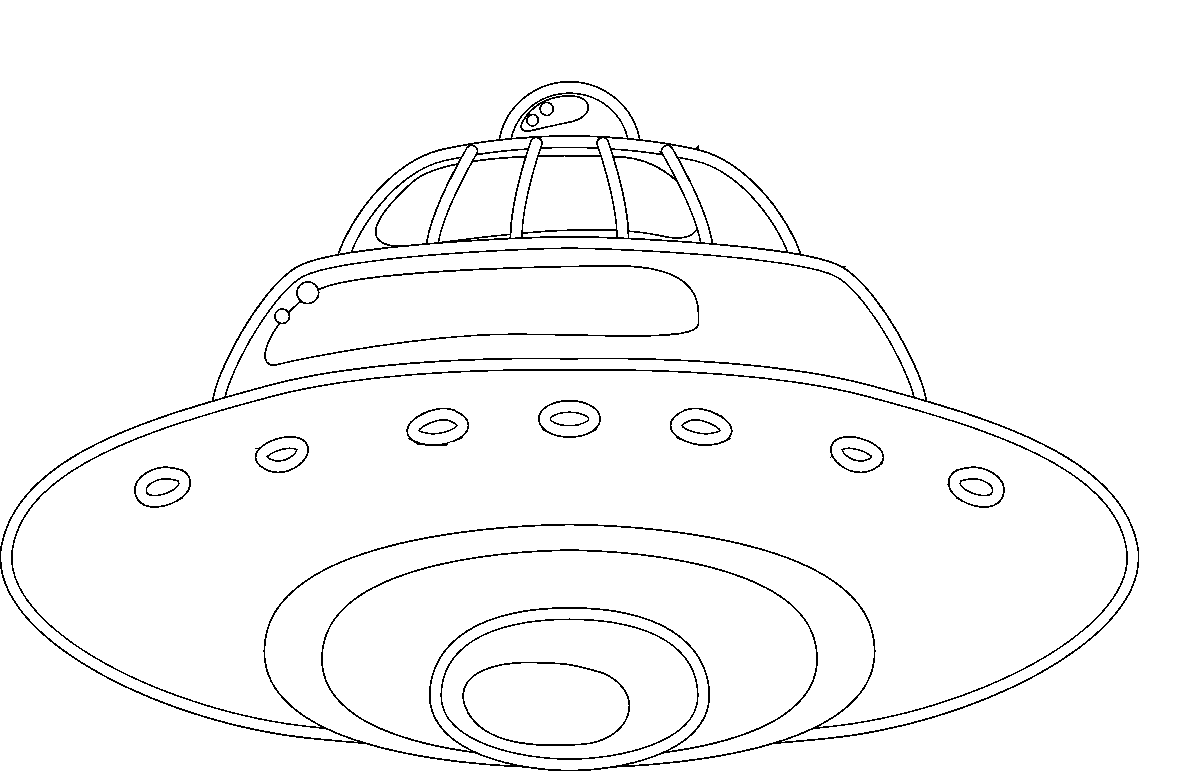 Coloring page: UFO (Characters) #103321 - Free Printable Coloring Pages