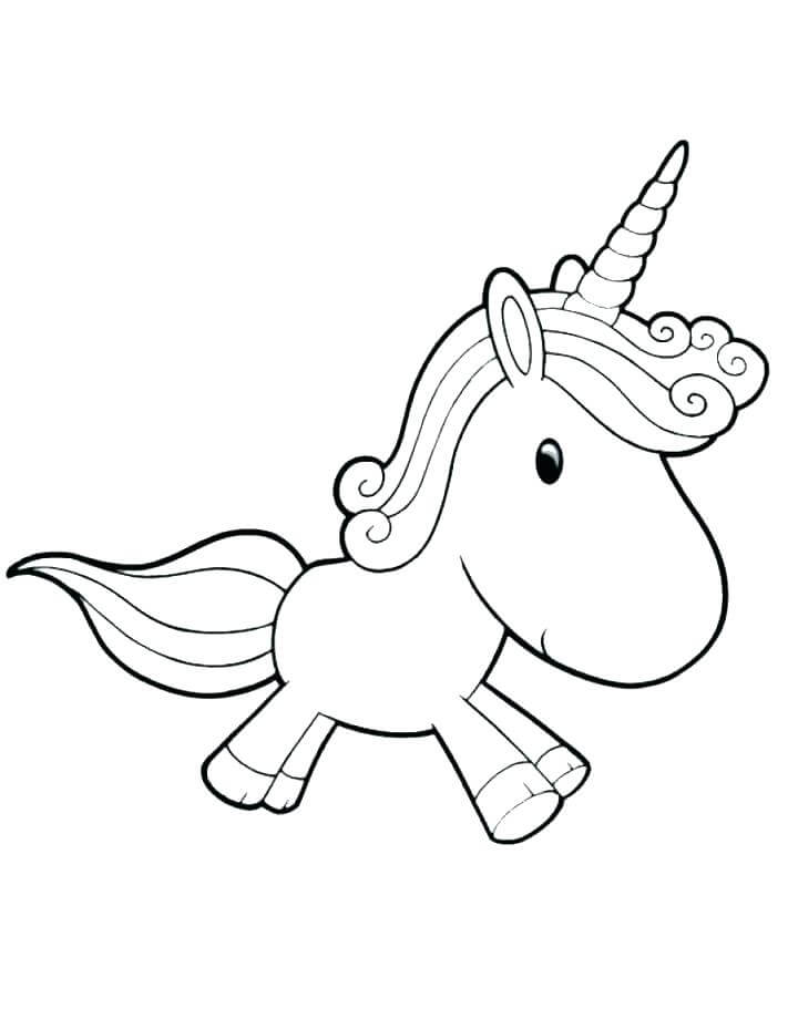 Free printable Unicorn coloring page #171311 from Characters collection Free printable Unicorn coloring page #171311 from Characters collection