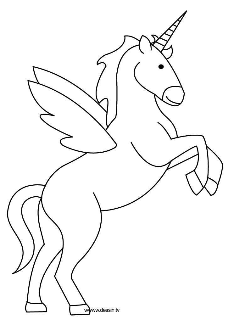 Coloring page: Unicorn (Characters) #19450 - Free Printable Coloring Pages