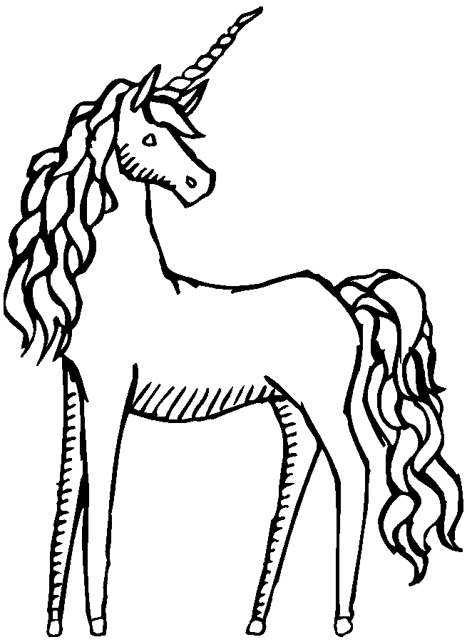 Coloring page: Unicorn (Characters) #19455 - Free Printable Coloring Pages