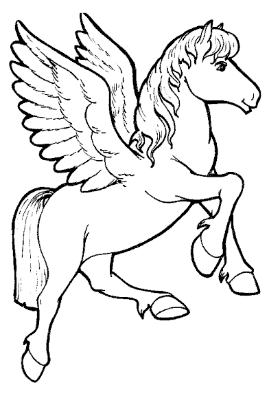 Coloring page: Unicorn (Characters) #19465 - Free Printable Coloring Pages