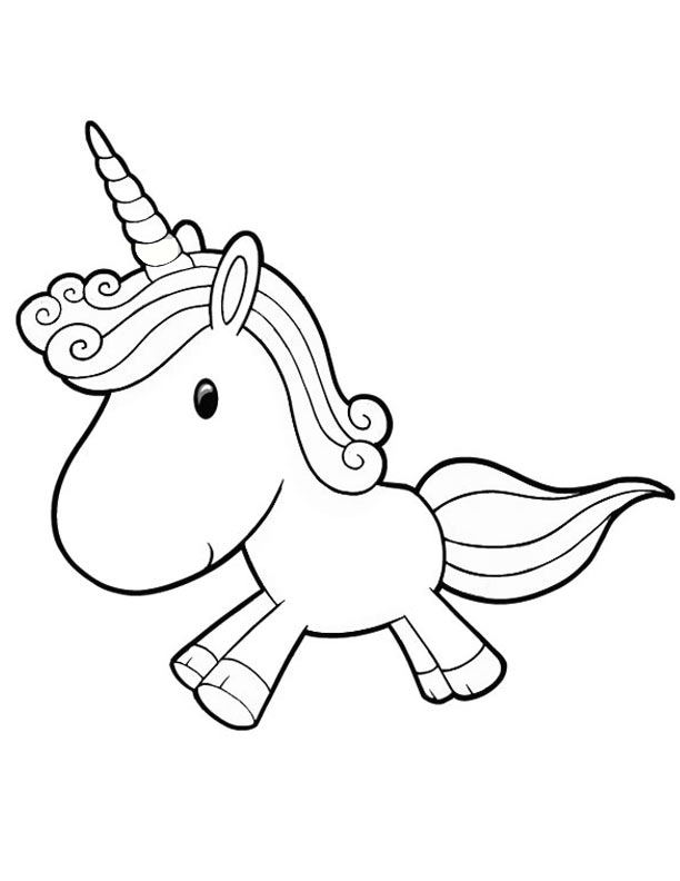 Coloring page: Unicorn (Characters) #19469 - Free Printable Coloring Pages