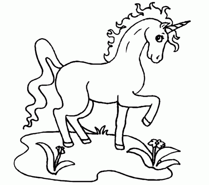 Coloring page: Unicorn (Characters) #19471 - Free Printable Coloring Pages