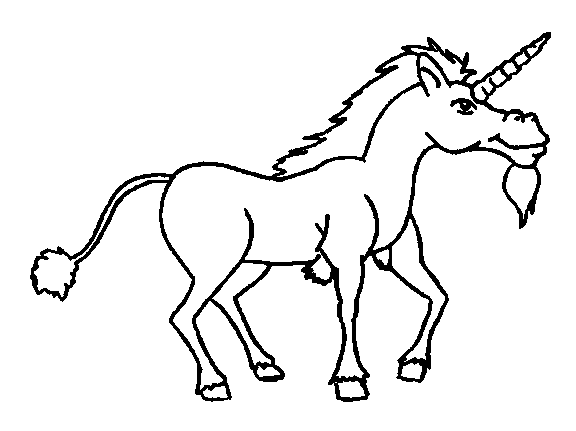 Coloring page: Unicorn (Characters) #19472 - Free Printable Coloring Pages
