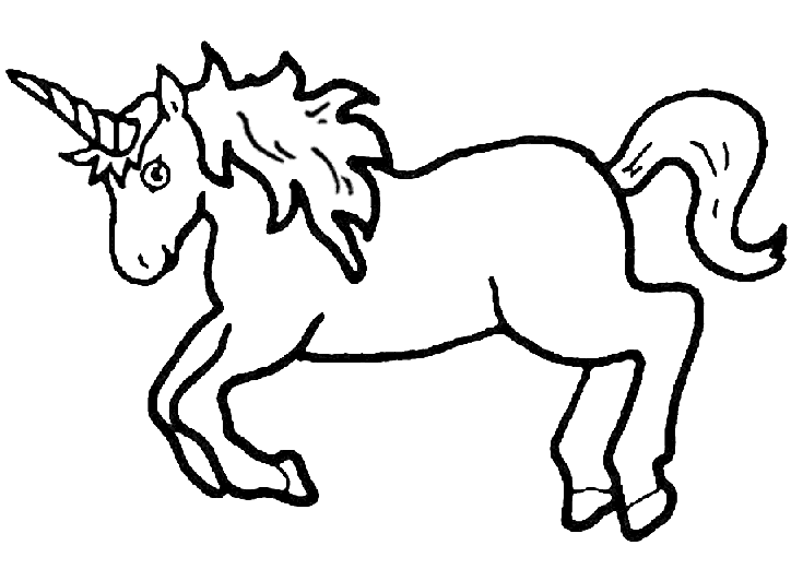 Coloring page: Unicorn (Characters) #19495 - Free Printable Coloring Pages