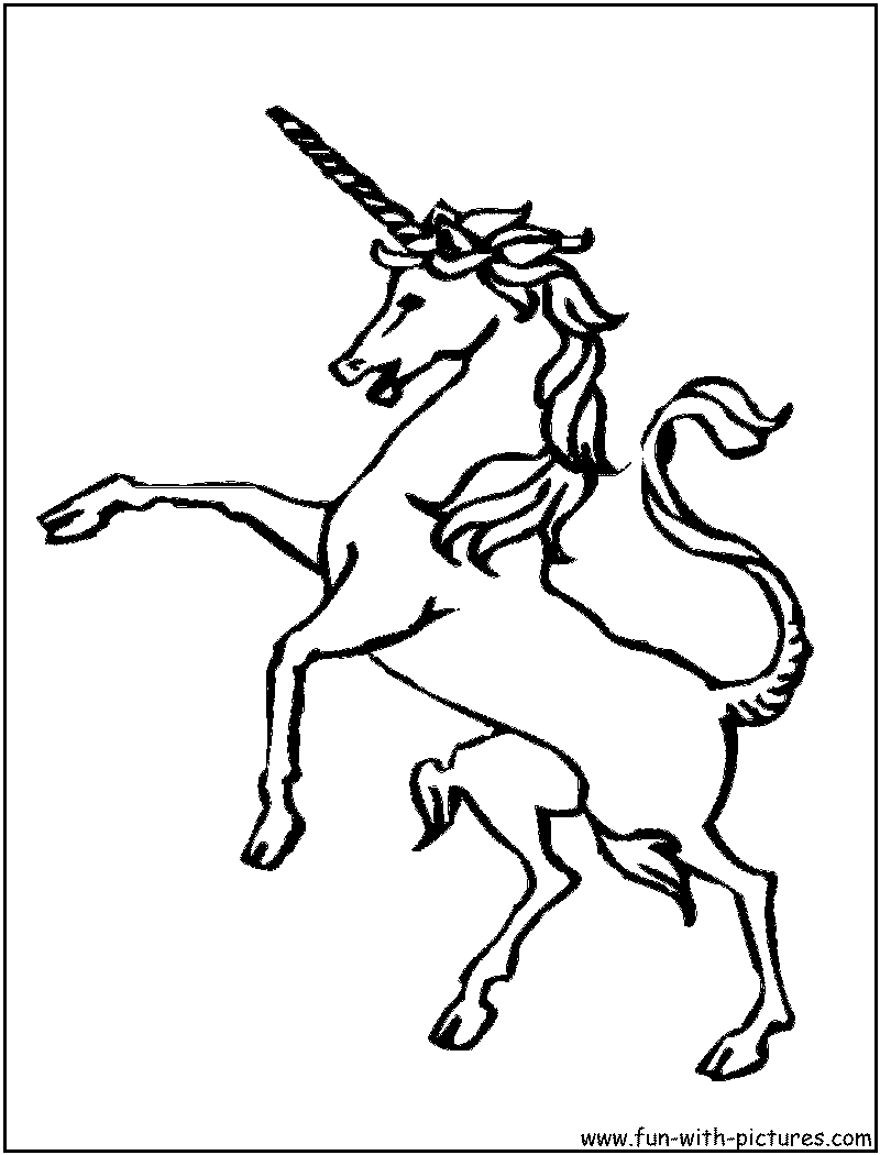 Coloring page: Unicorn (Characters) #19504 - Free Printable Coloring Pages