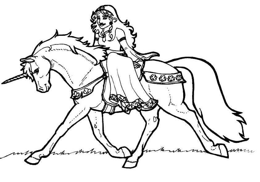 9400 Queen Unicorn Coloring Pages  HD