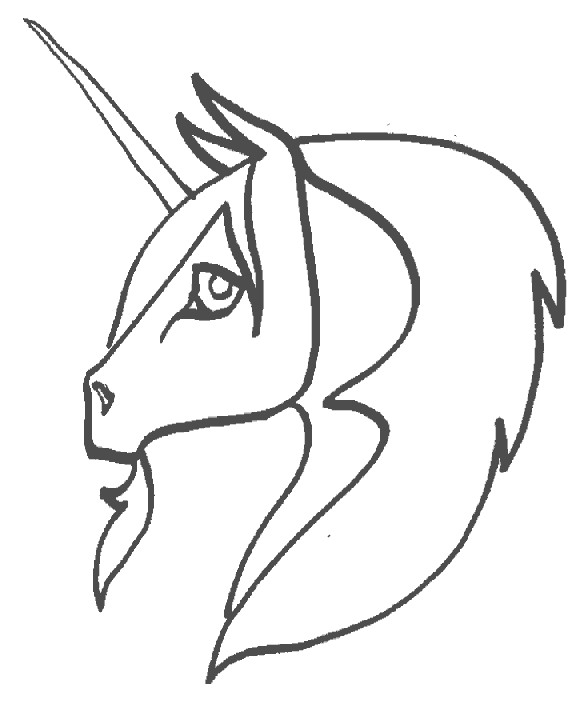 Coloring page: Unicorn (Characters) #19517 - Free Printable Coloring Pages