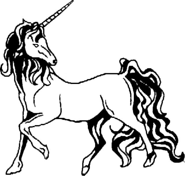 Coloring page: Unicorn (Characters) #19535 - Free Printable Coloring Pages