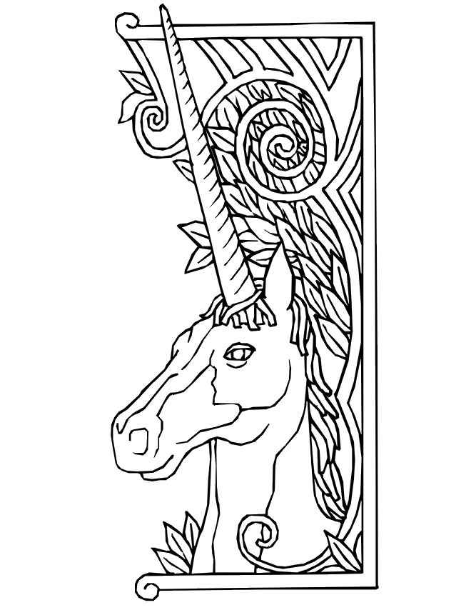 drawing unicorn 19569 characters printable coloring pages