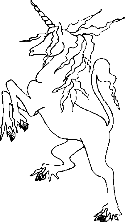 Coloring page: Unicorn (Characters) #19574 - Free Printable Coloring Pages