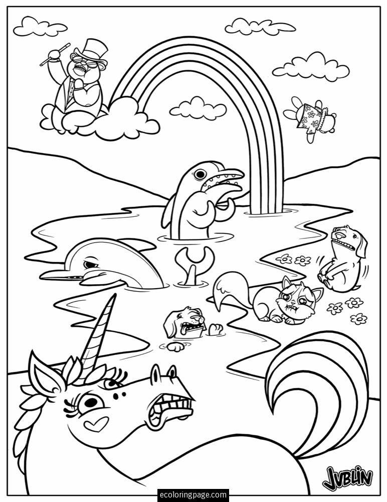 Coloring page: Unicorn (Characters) #19589 - Free Printable Coloring Pages