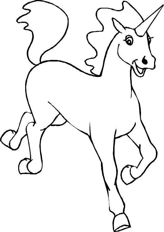 Coloring page: Unicorn (Characters) #19603 - Free Printable Coloring Pages