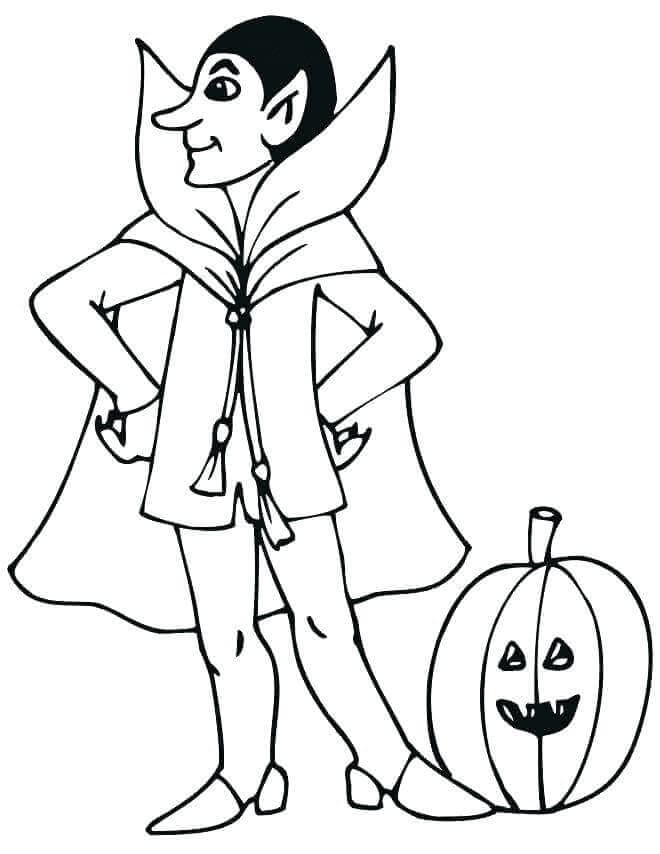 Free printable Vampire coloring page #196141 from Characters collection