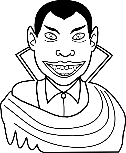 Coloring page: Vampire (Characters) #85917 - Free Printable Coloring Pages