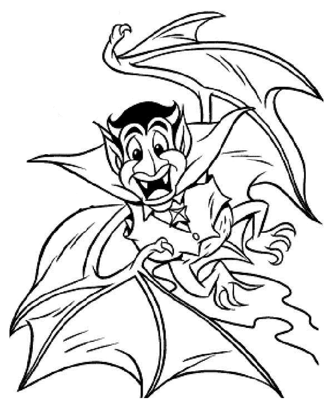 Coloring page: Vampire (Characters) #85929 - Free Printable Coloring Pages