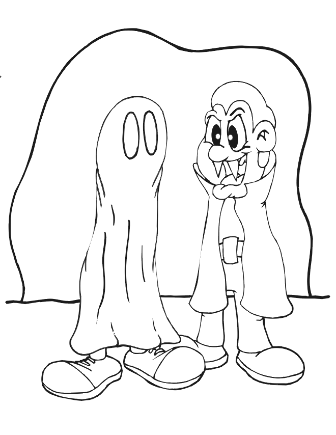 Coloring page: Vampire (Characters) #85957 - Free Printable Coloring Pages