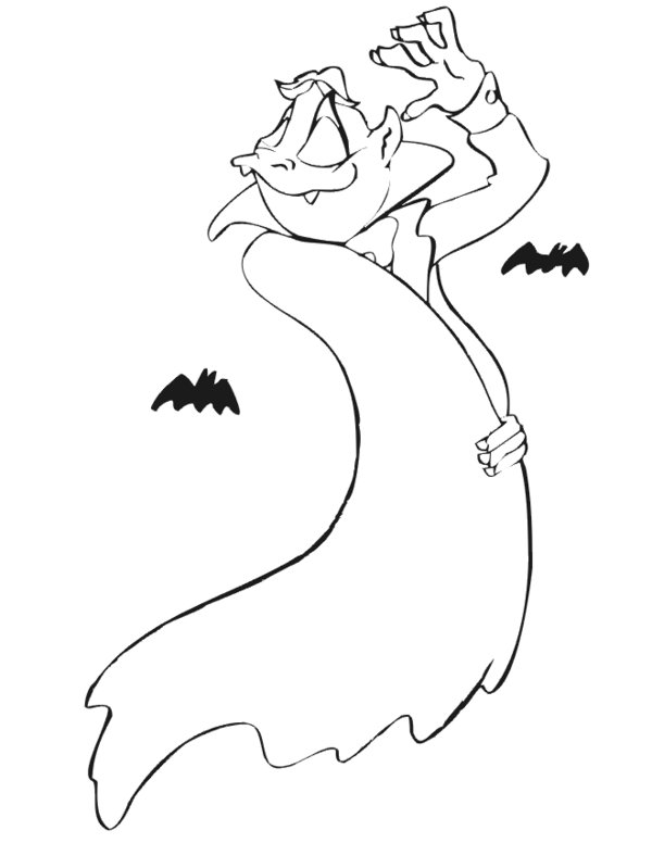 Coloring page: Vampire (Characters) #85970 - Free Printable Coloring Pages