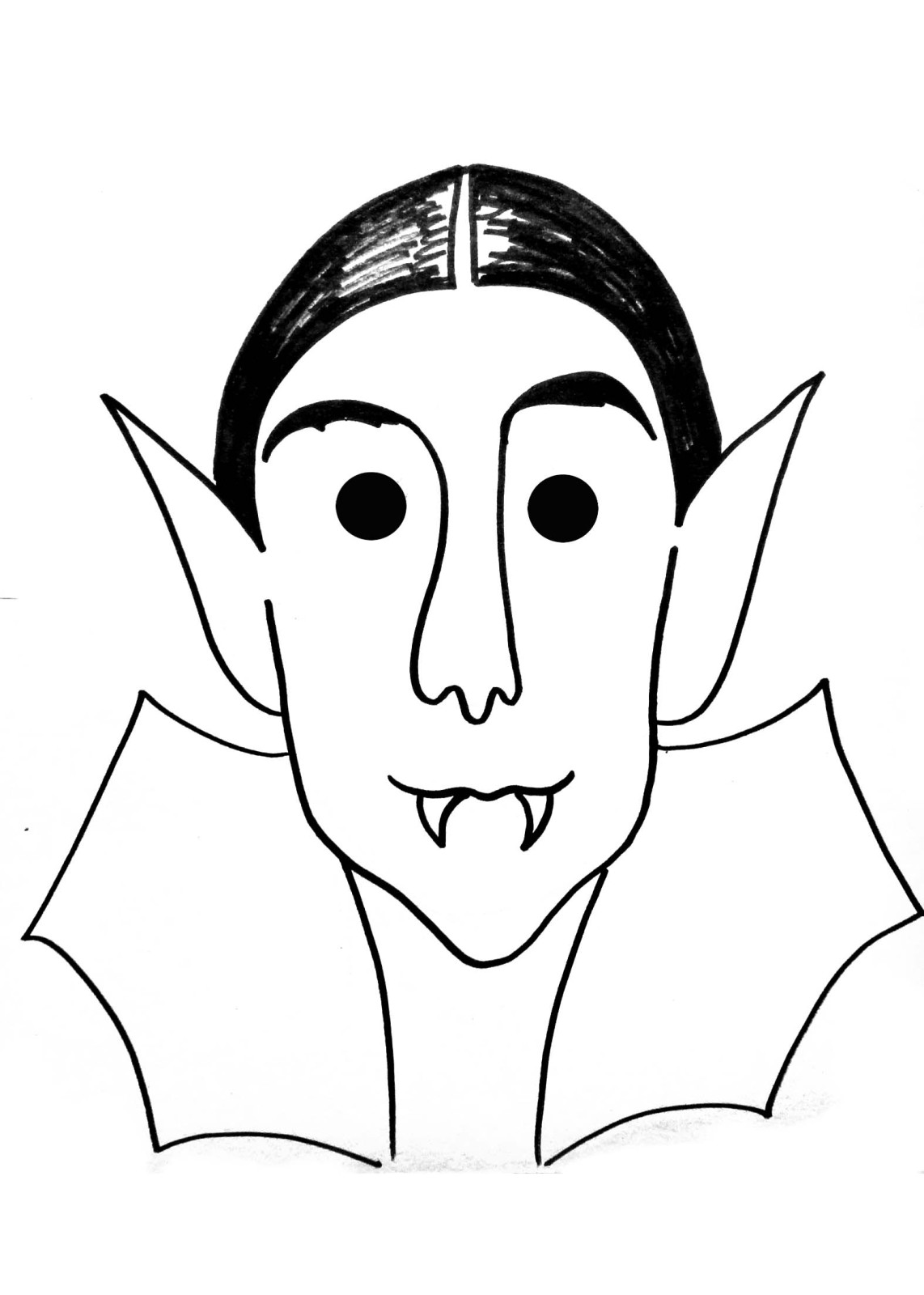 Coloring page: Vampire (Characters) #85988 - Free Printable Coloring Pages