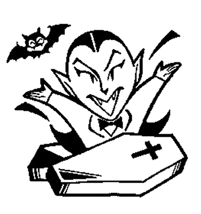 Coloring page: Vampire (Characters) #86011 - Free Printable Coloring Pages