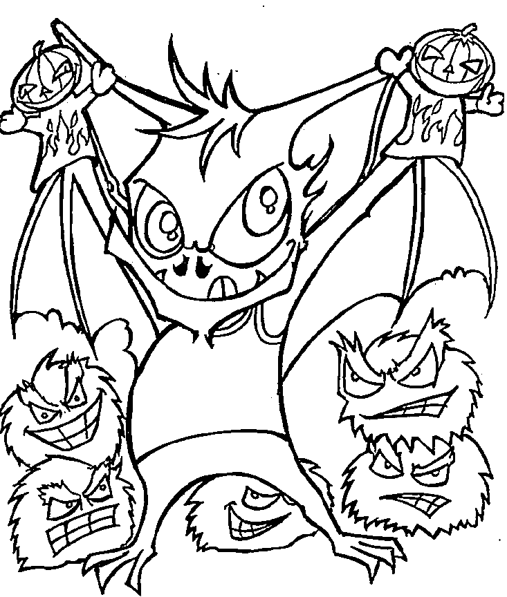 Coloring page: Vampire (Characters) #86012 - Free Printable Coloring Pages