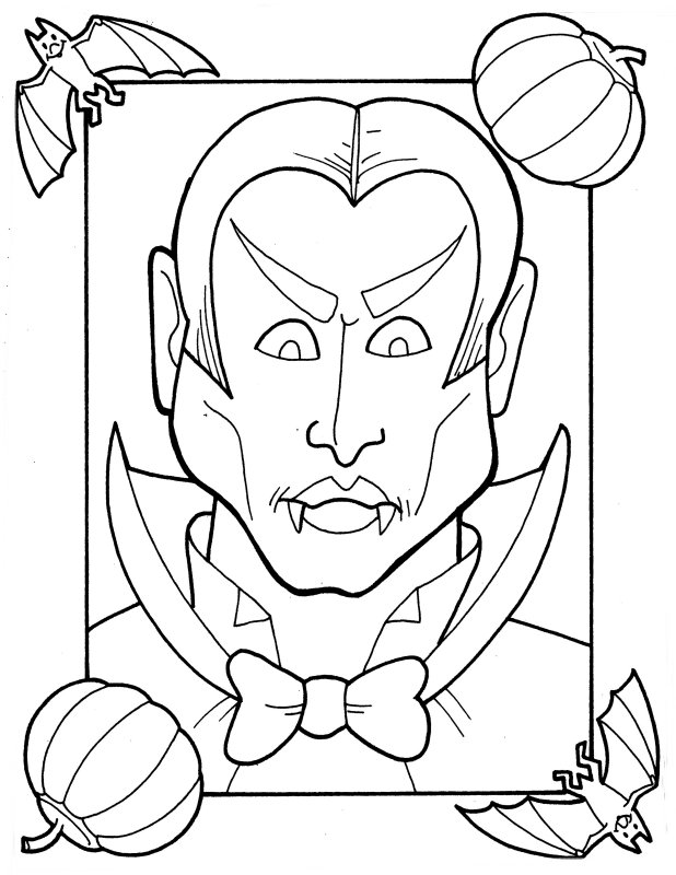 Coloring page: Vampire (Characters) #86068 - Free Printable Coloring Pages