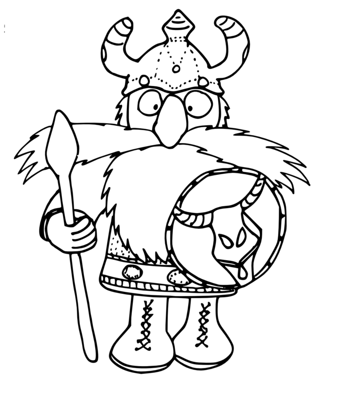 Coloring page: Viking (Characters) #149345 - Free Printable Coloring Pages