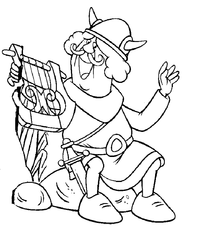 Coloring page: Viking (Characters) #149372 - Free Printable Coloring Pages