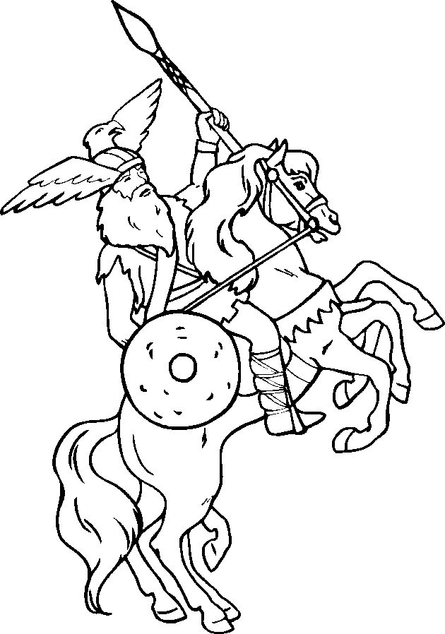 Coloring page: Viking (Characters) #149377 - Free Printable Coloring Pages