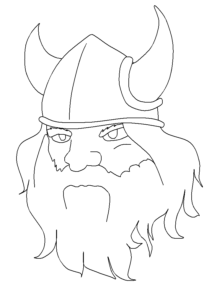 Coloring page: Viking (Characters) #149387 - Free Printable Coloring Pages