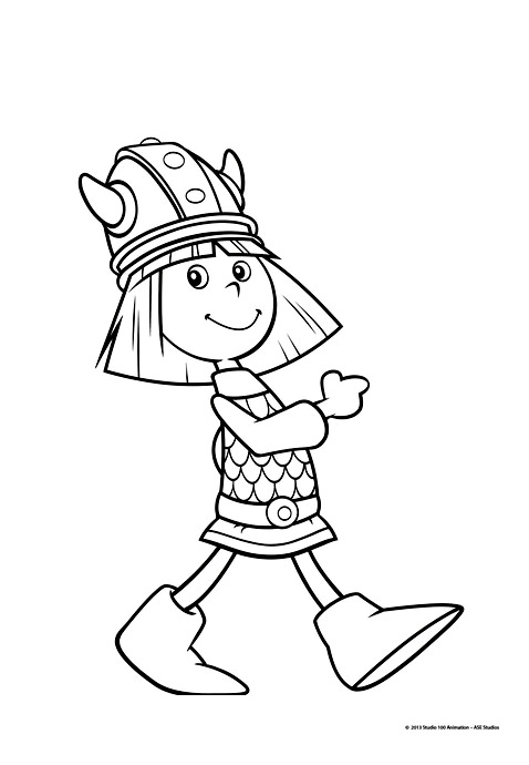 Coloring page: Viking (Characters) #149403 - Free Printable Coloring Pages
