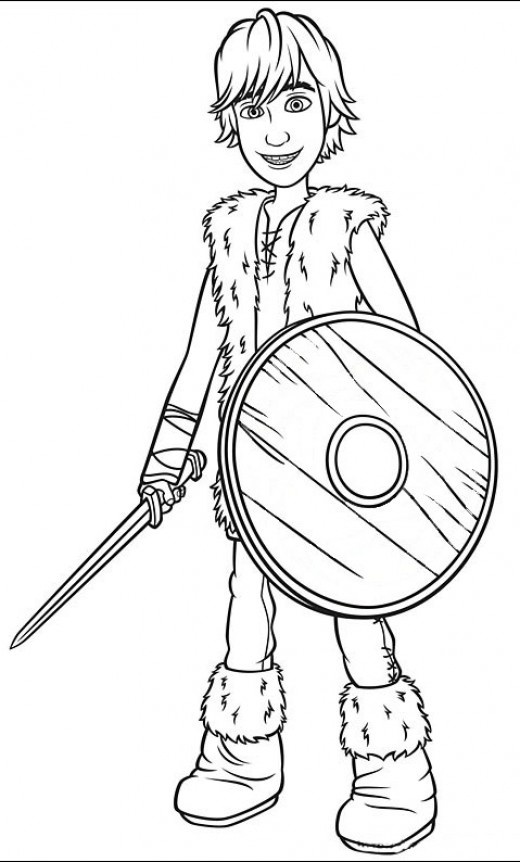 Coloring page: Viking (Characters) #149405 - Free Printable Coloring Pages