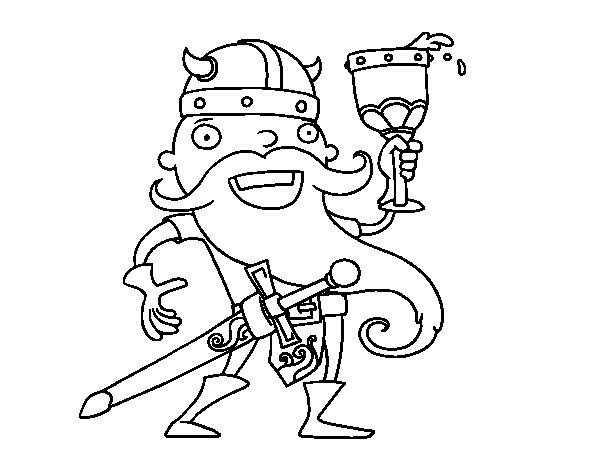 Coloring page: Viking (Characters) #149425 - Free Printable Coloring Pages